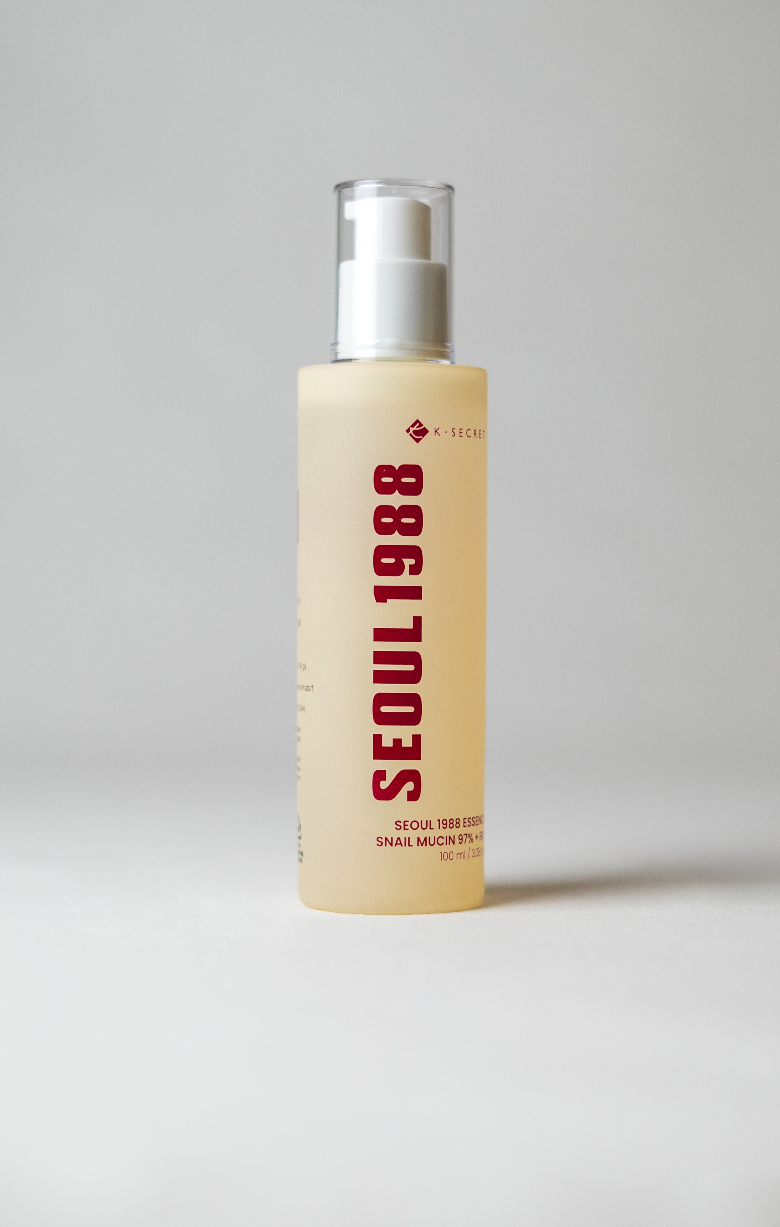 Séoul 1988 – Essence Mucine d’Escargot 97% + Riz (100ml)